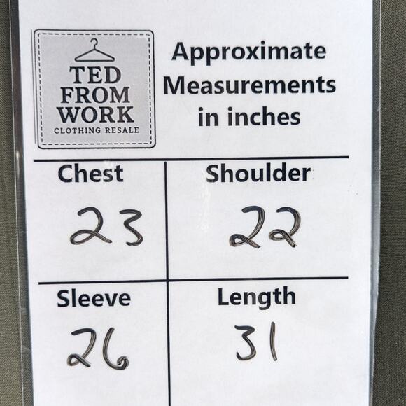 Corbin 46R Green Blazer Sport Coat Men Two Button USA Union Vintage Dillard’s - Picture 9 of 9